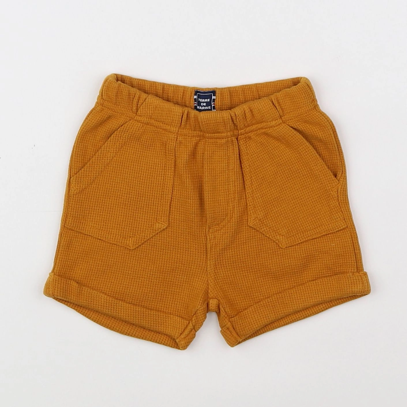 Terre de marins - short marron - 6 mois