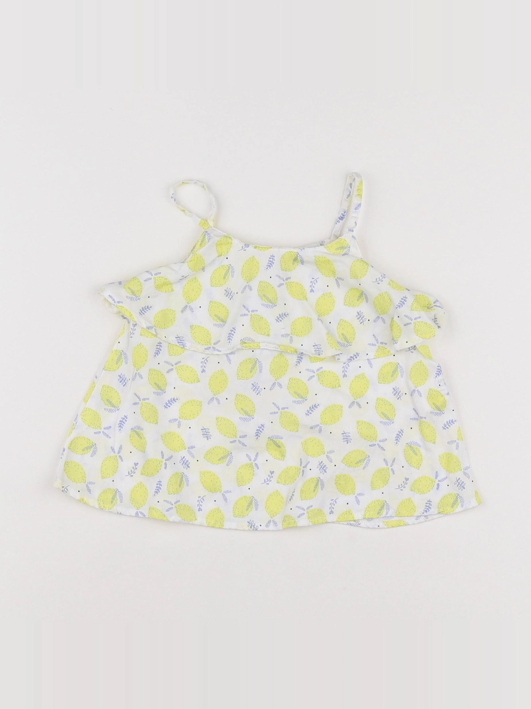 Tape à l'oeil - blouse jaune - 9 mois