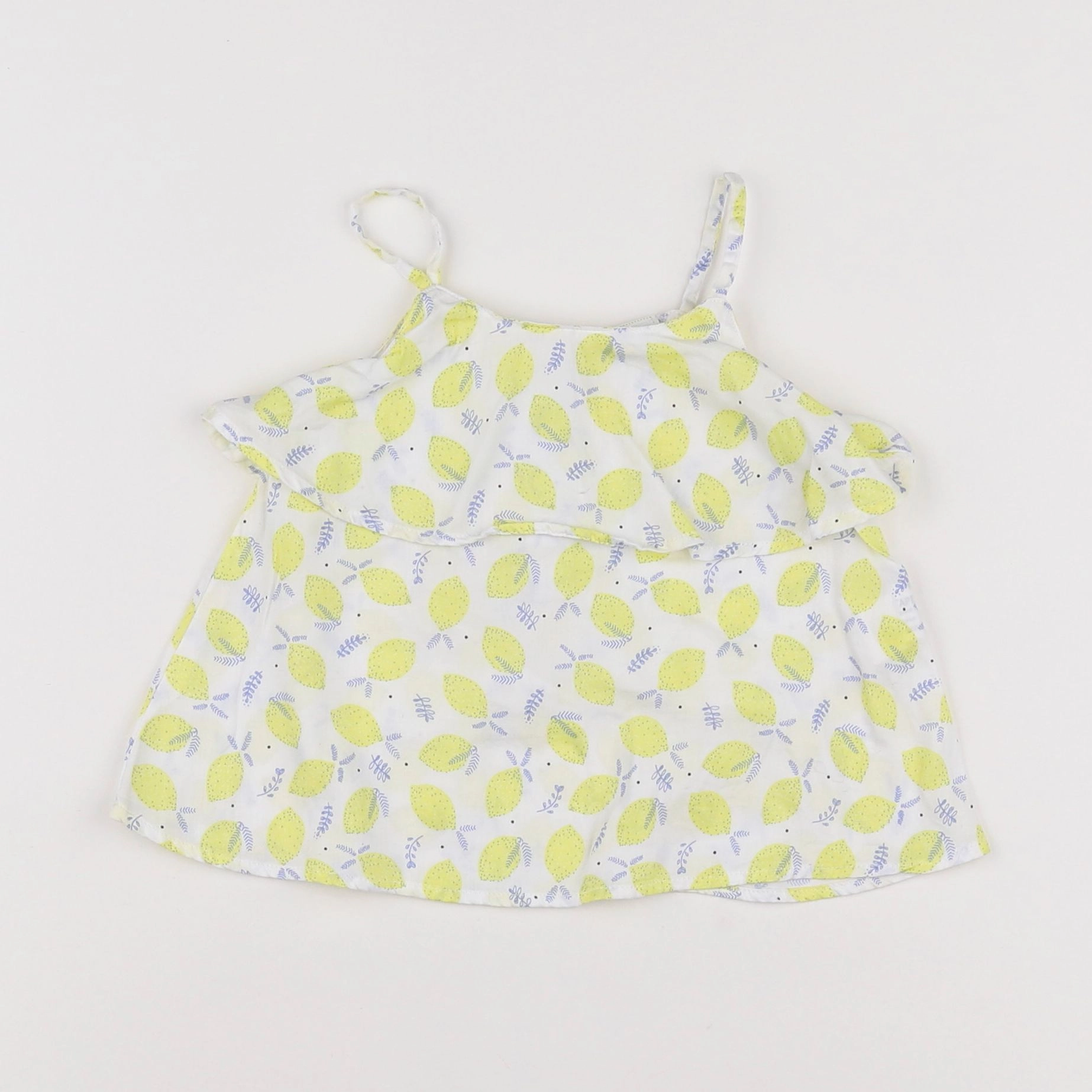 Tape à l'oeil - blouse jaune - 9 mois