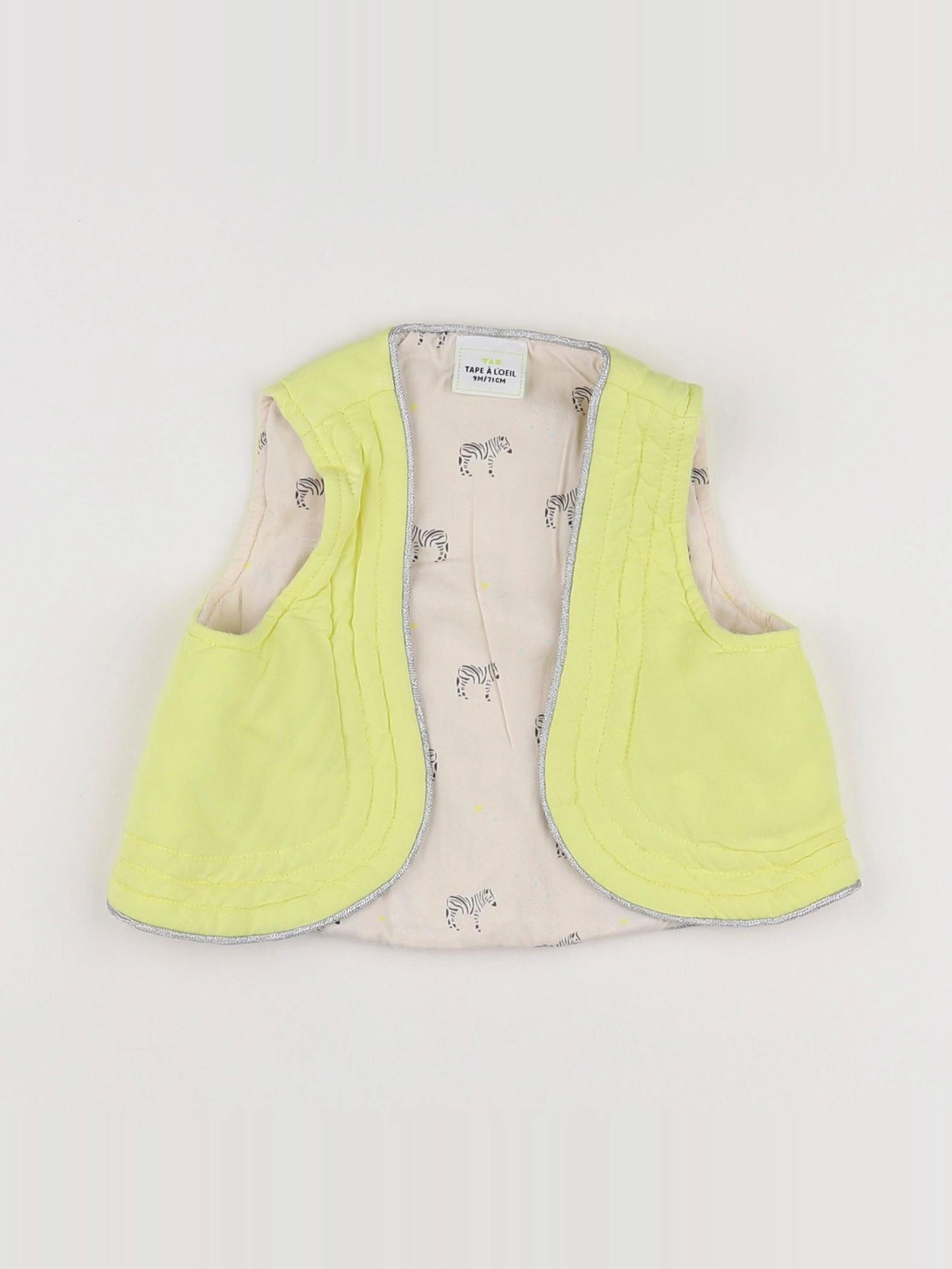 Tape à l'oeil - gilet jaune - 9 mois