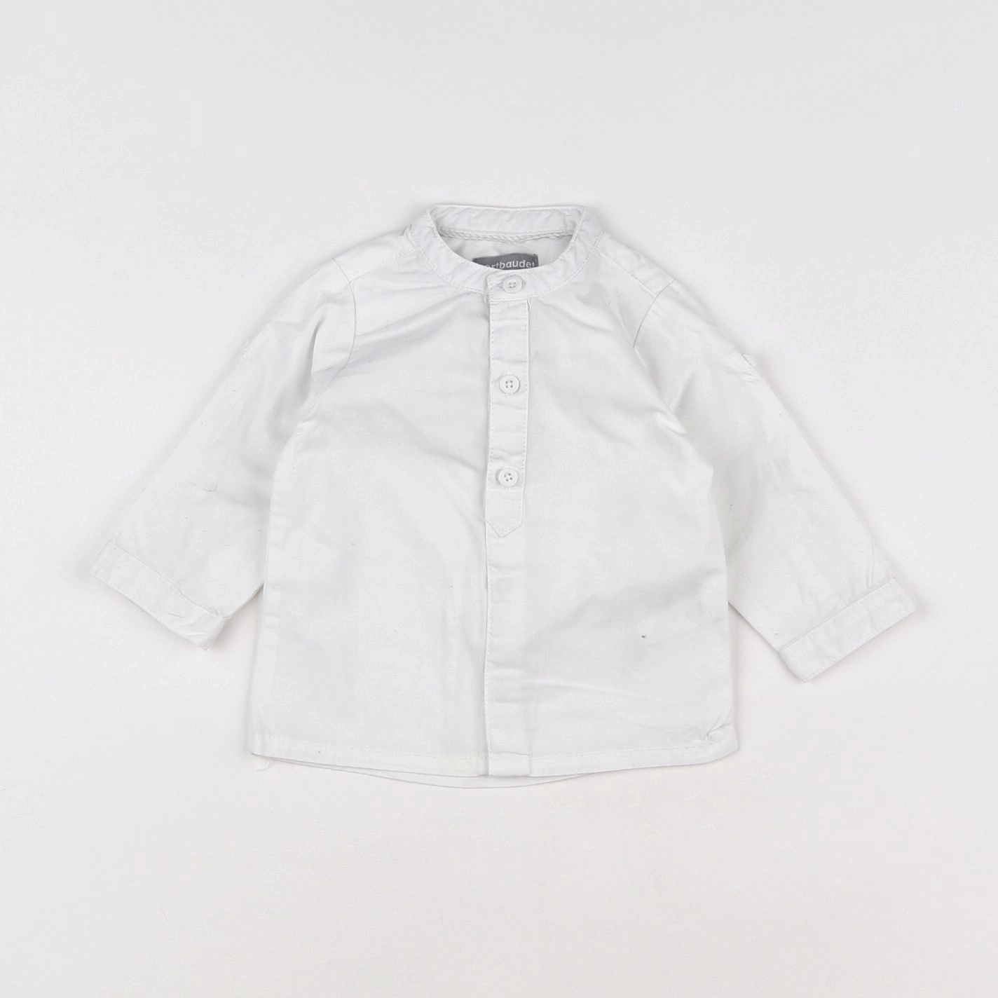 Vertbaudet - chemise blanc - 6 mois