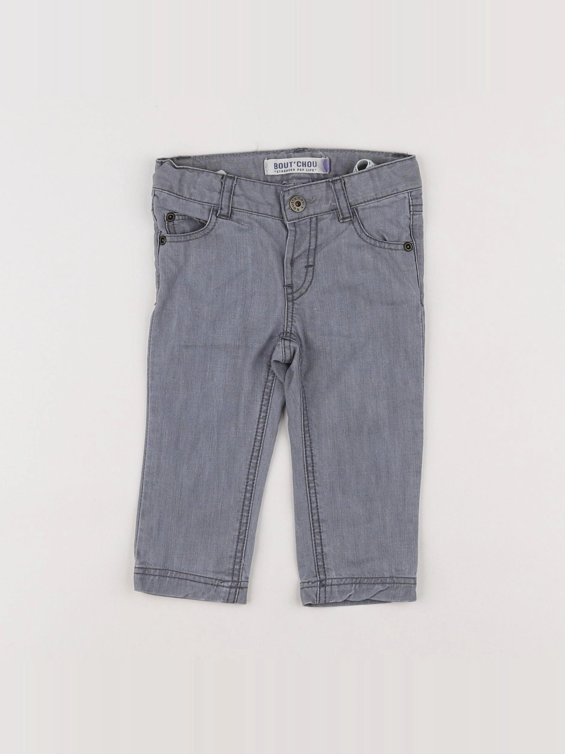 Boutchou - jean gris - 6 mois