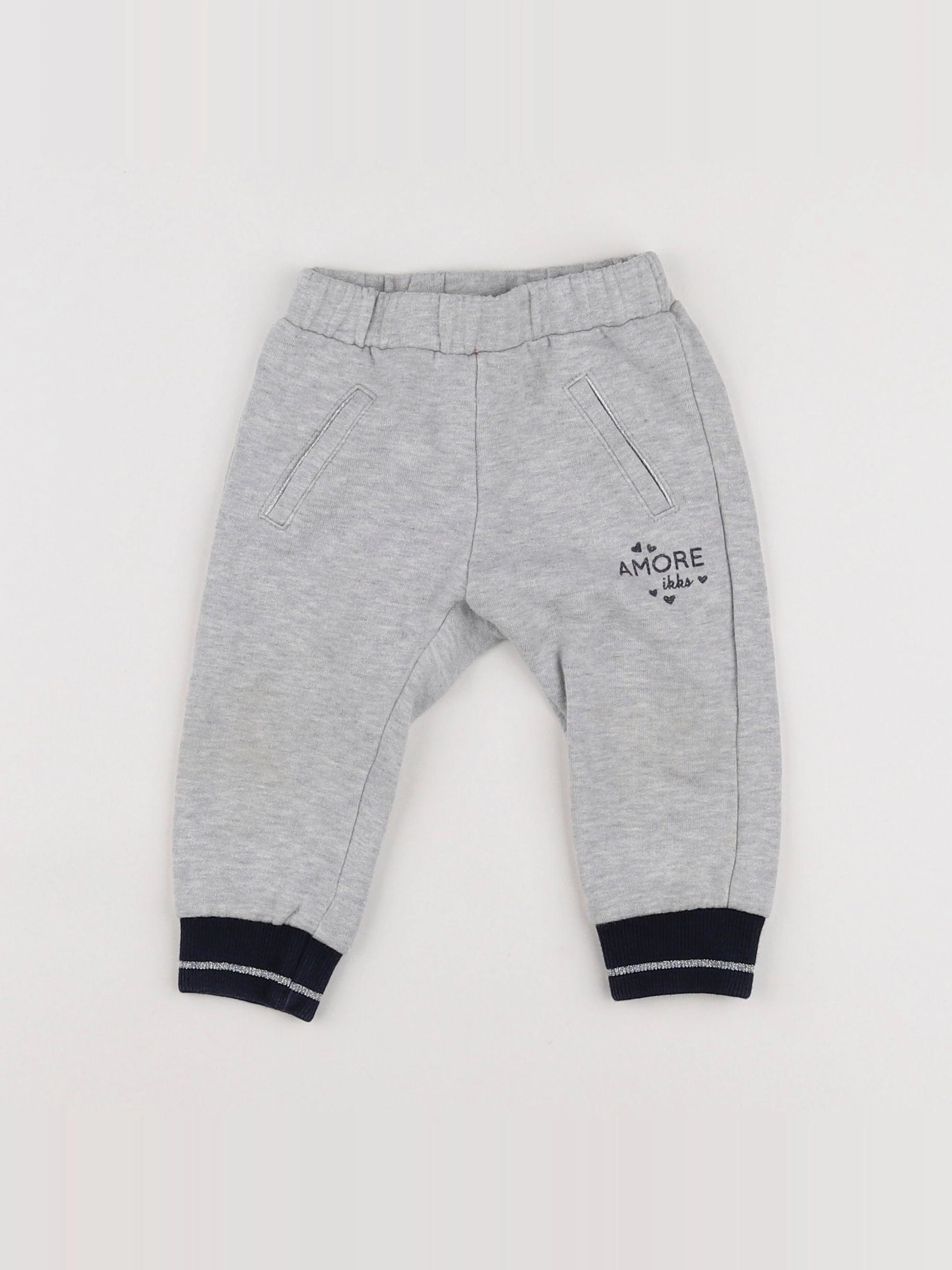 IKKS - jogging gris - 6 mois