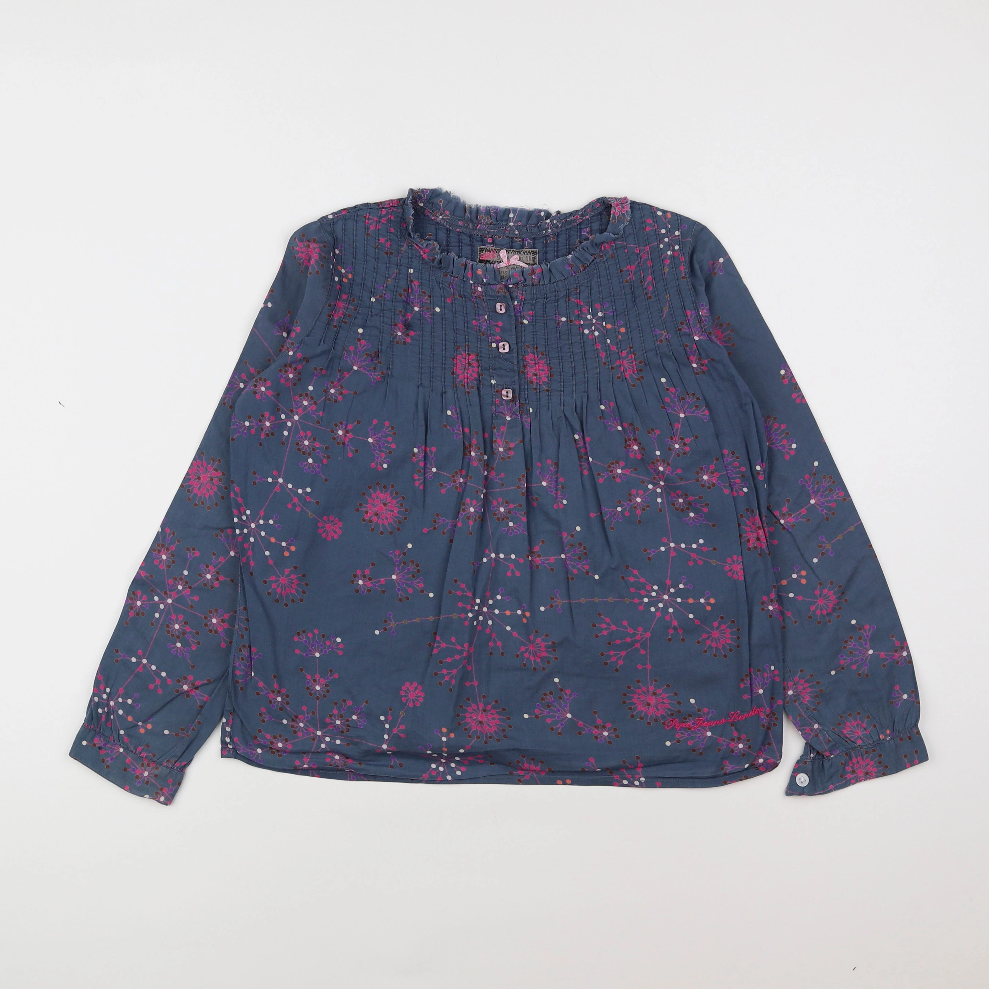 Pepe Jeans - blouse bleu - 8 ans