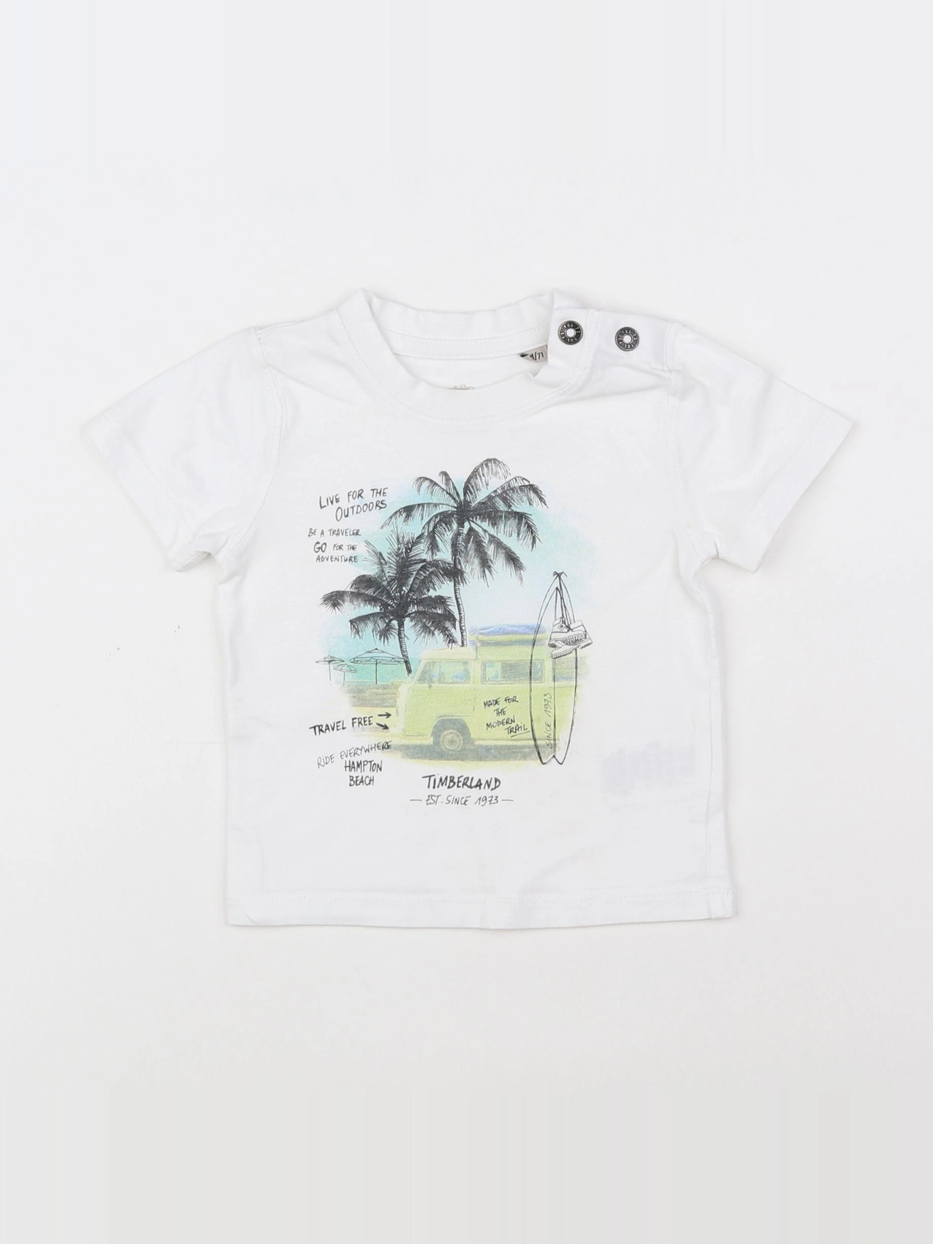 Timberland - tee-shirt blanc - 6 mois