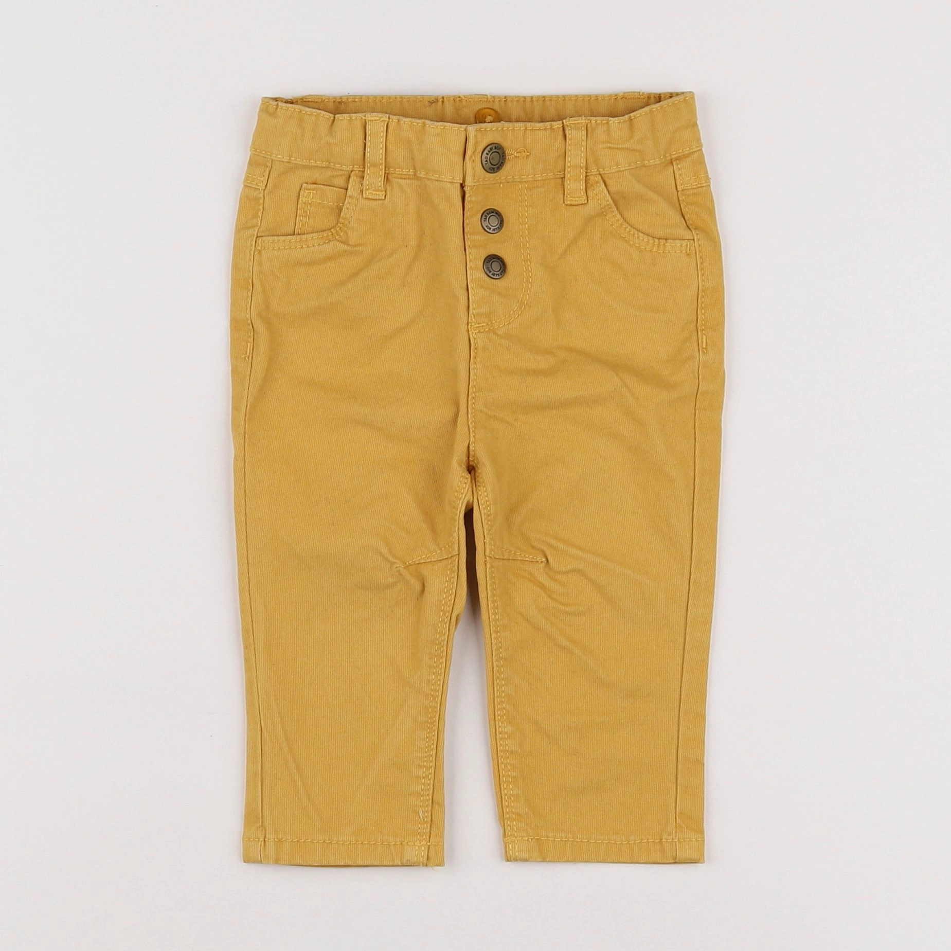Tape à l'oeil - pantalon jaune - 9 mois