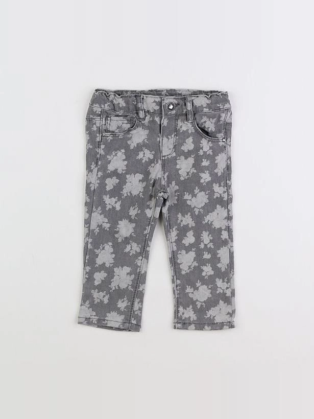 Zara - jean gris - 6/9 mois