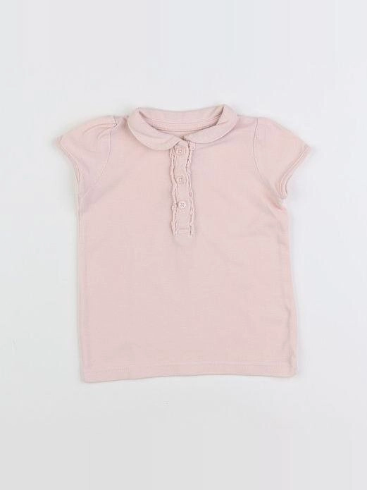Boutchou - polo rose - 6 mois