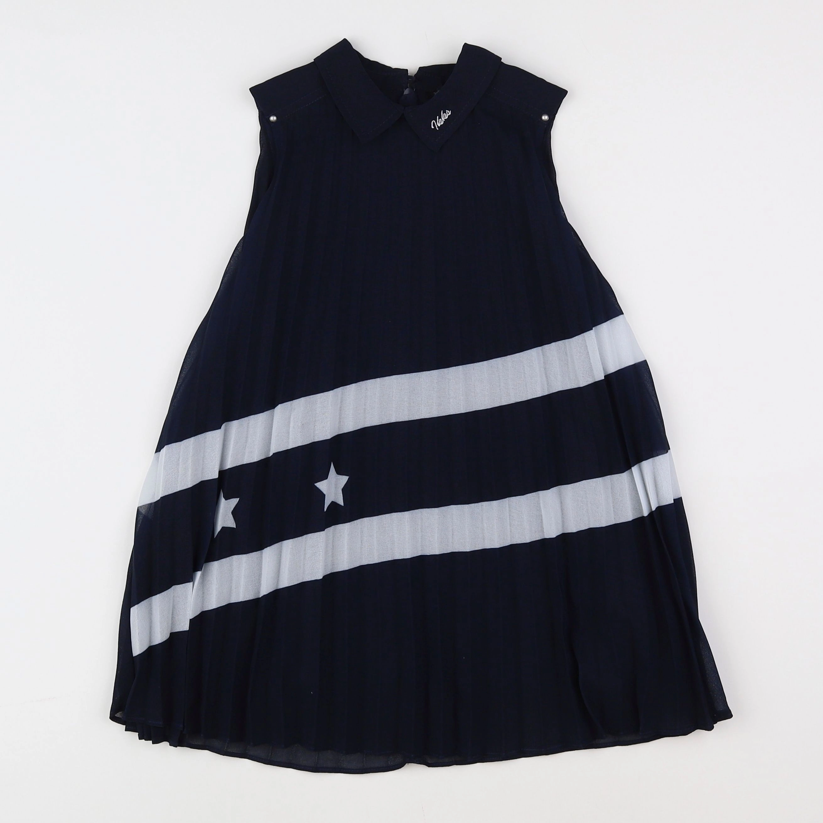IKKS - robe bleu - 4 ans