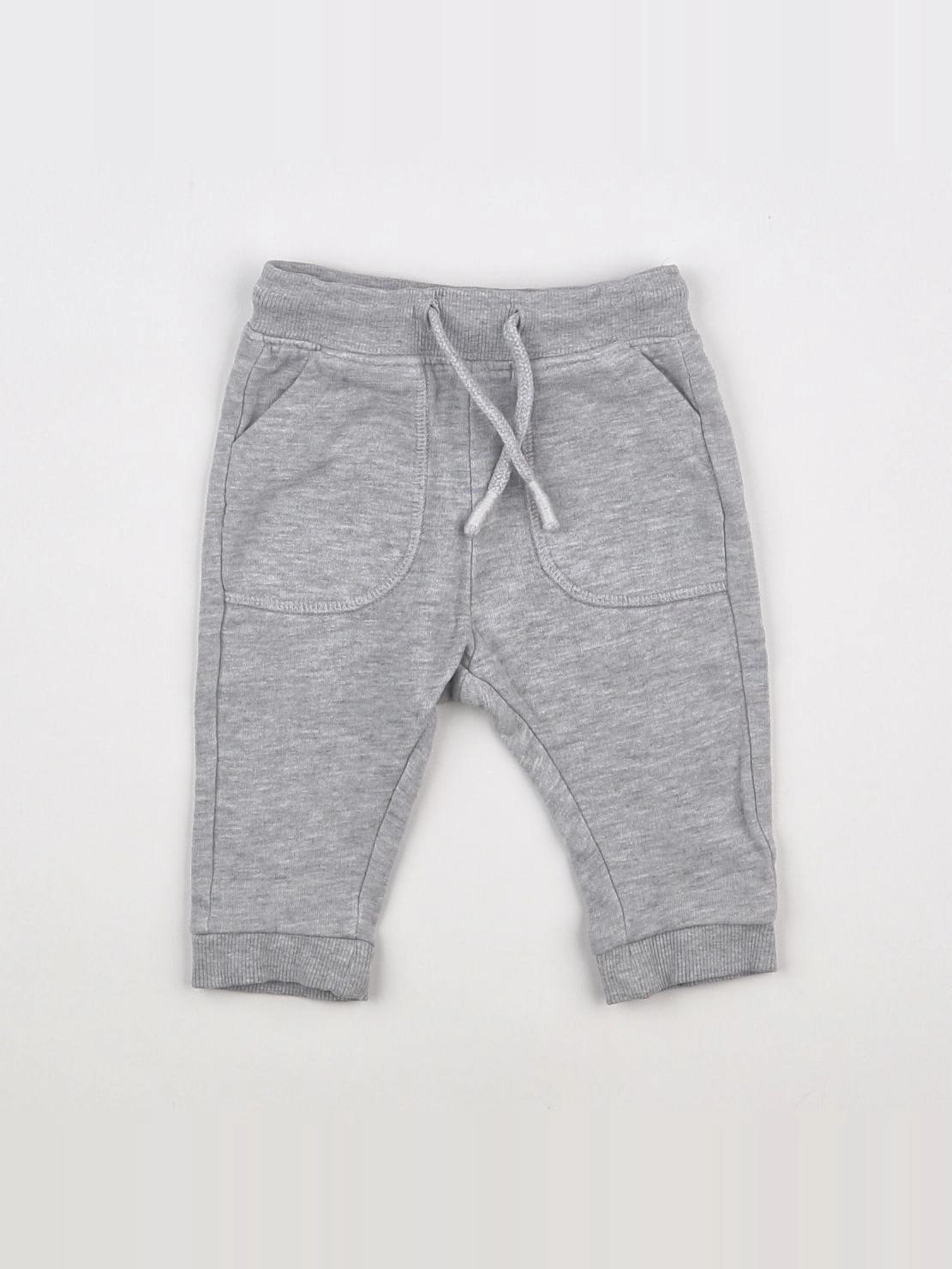 Vertbaudet - jogging gris - 6 mois