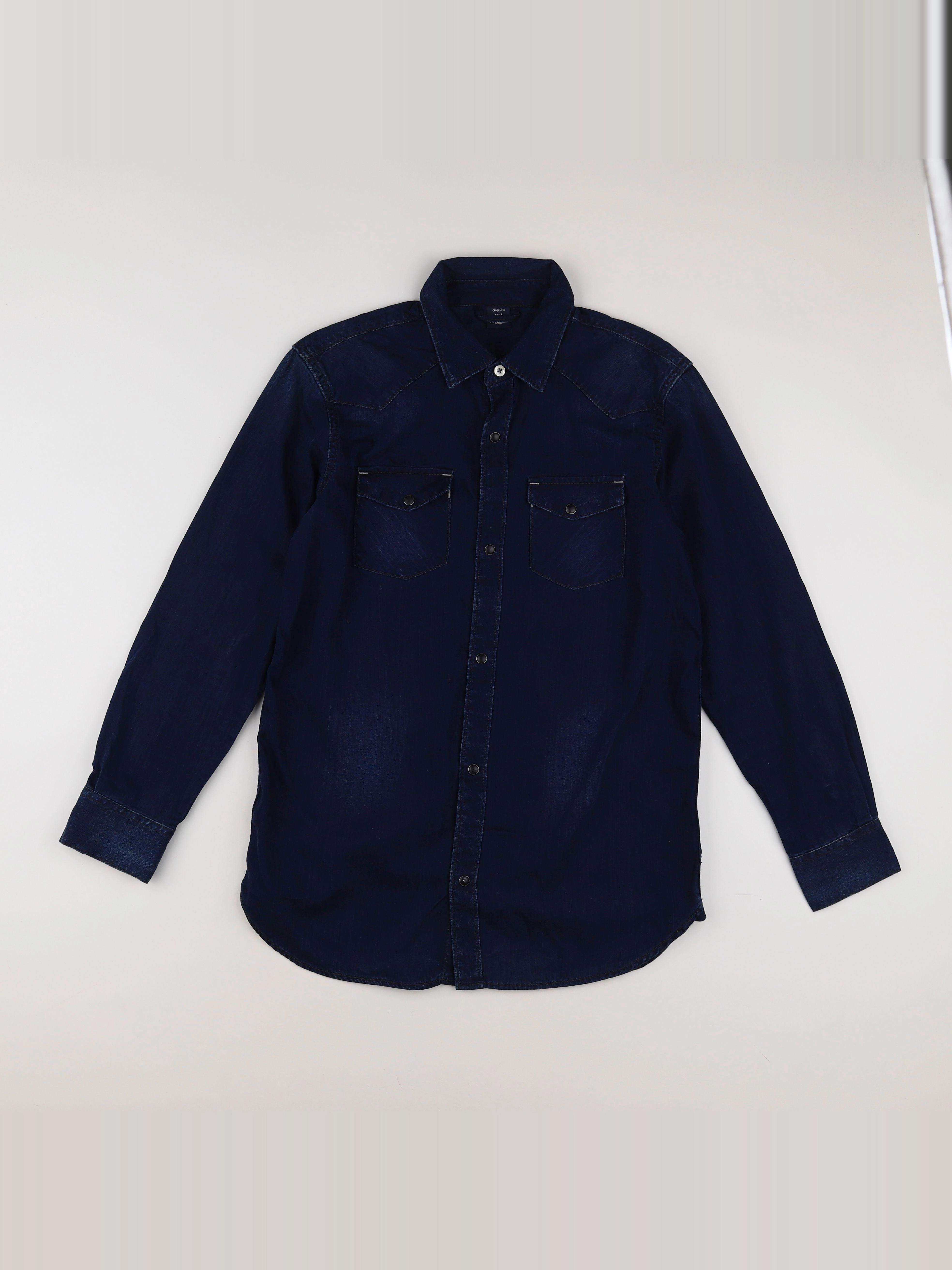 GAP - chemise bleu - 12/13 ans