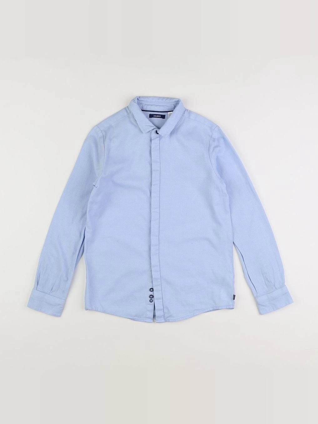 Okaidi - chemise bleu - 10 ans