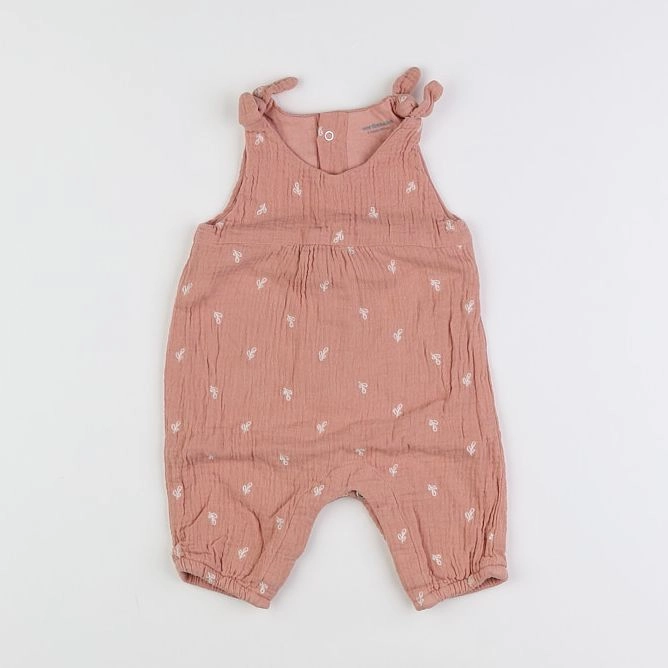 Vertbaudet - combinaison rose - 3 mois