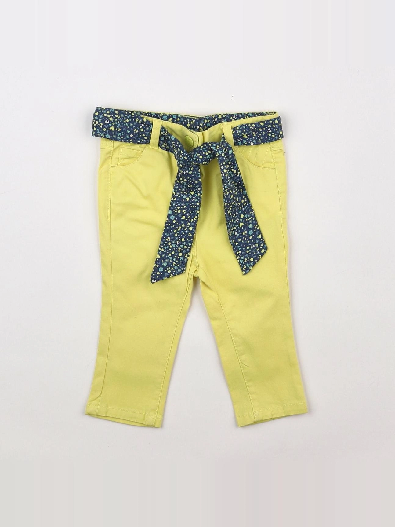 Tape à l'oeil - pantalon jaune - 6 mois