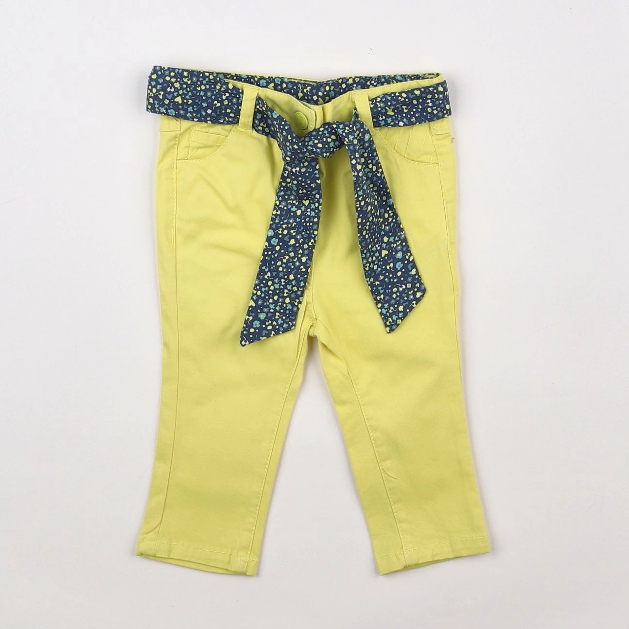Tape à l'oeil - pantalon jaune - 6 mois
