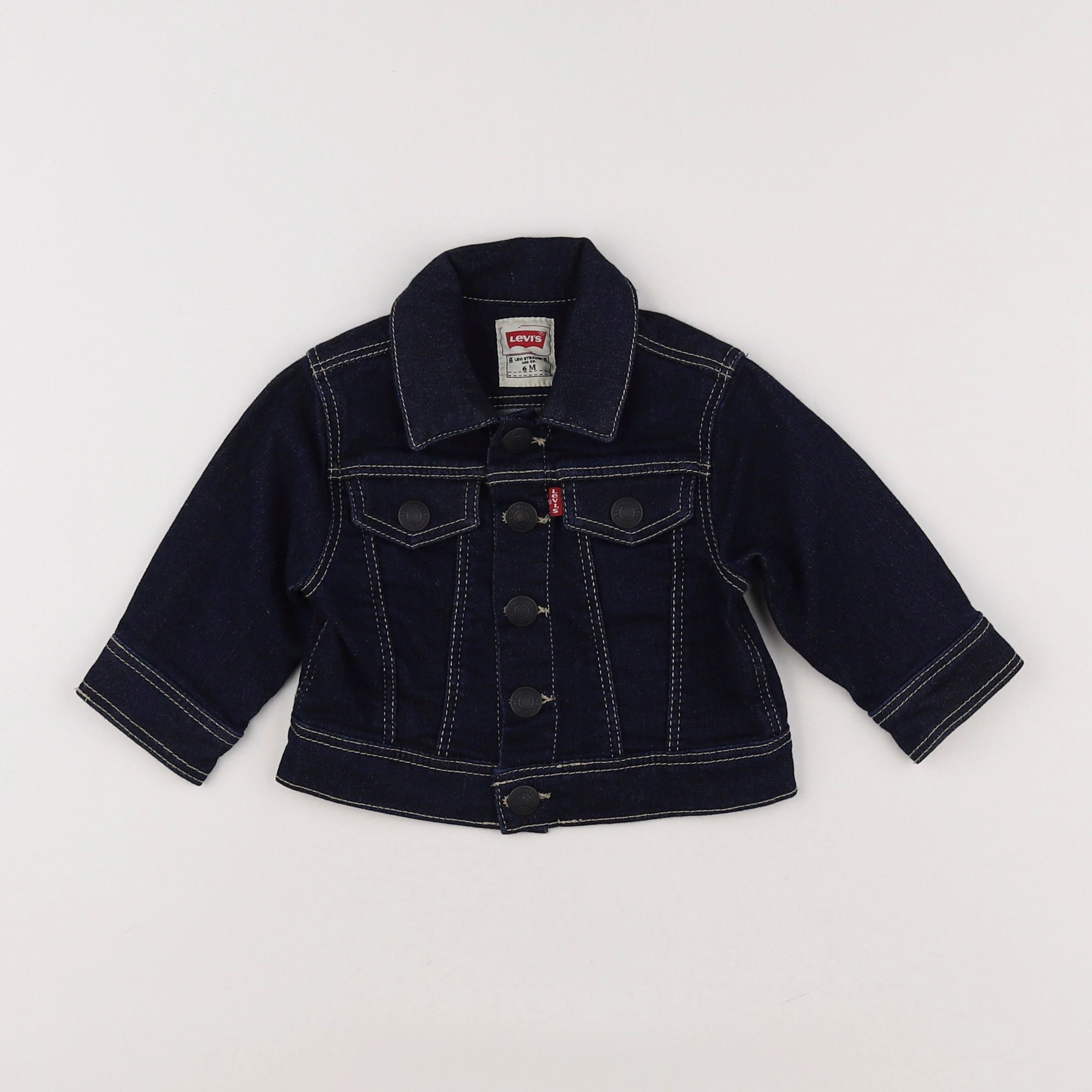 Levi's - veste bleu - 6 mois