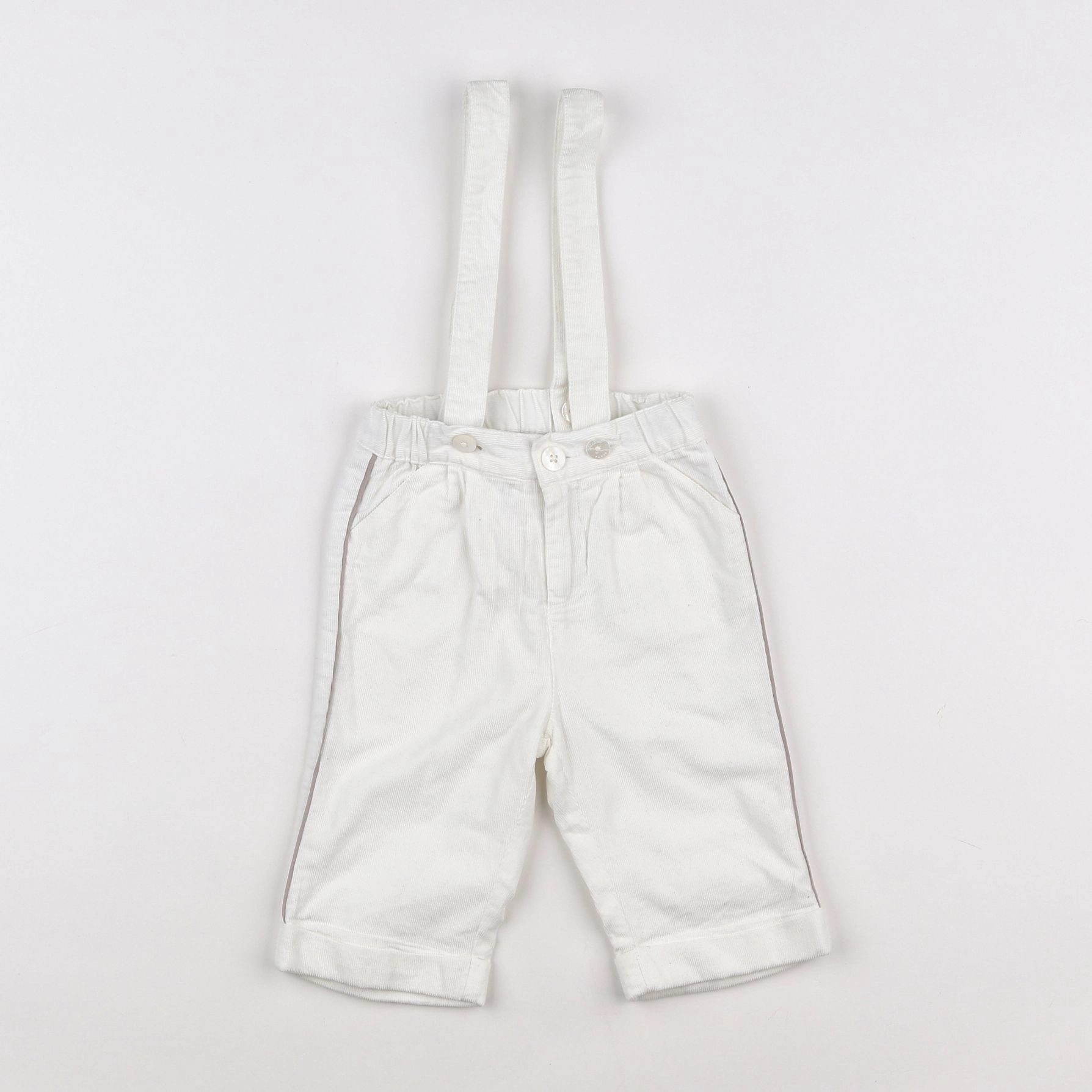 Jacadi - pantalon blanc - 12 mois