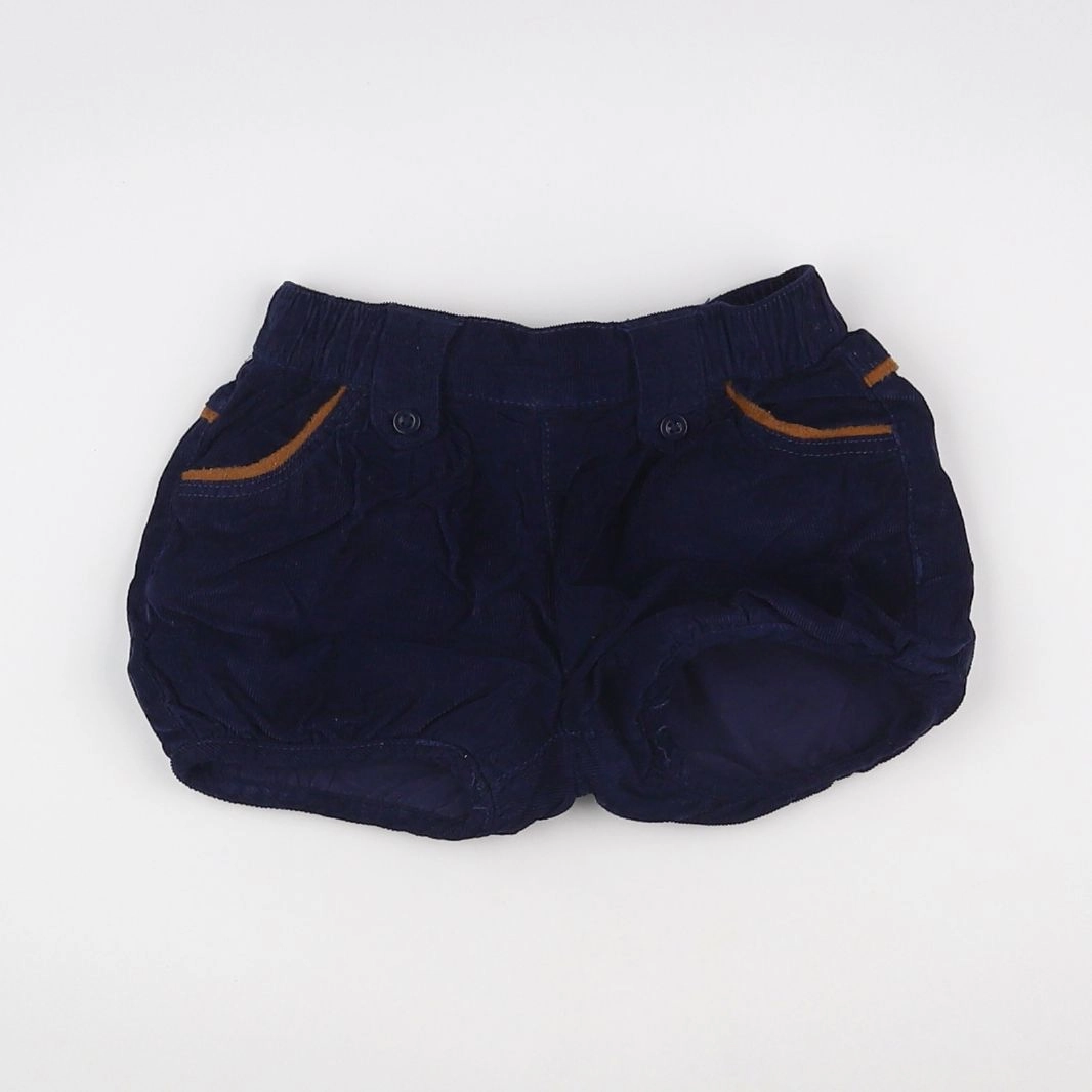 Vertbaudet - short bleu - 18 mois
