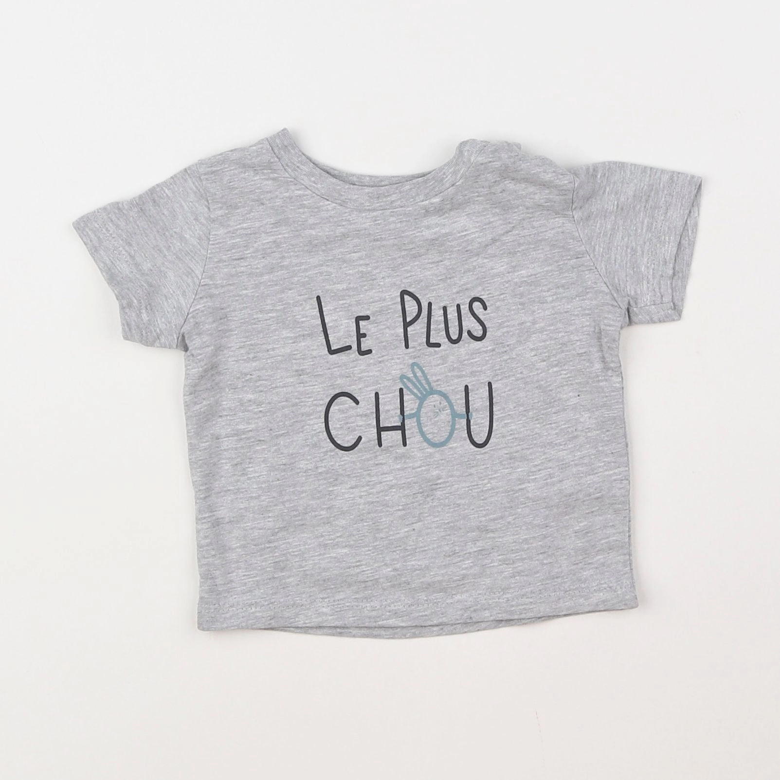 Vertbaudet - tee-shirt gris - 3 mois