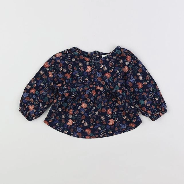 Tape à l'oeil - tee-shirt bleu, rose - 3 mois