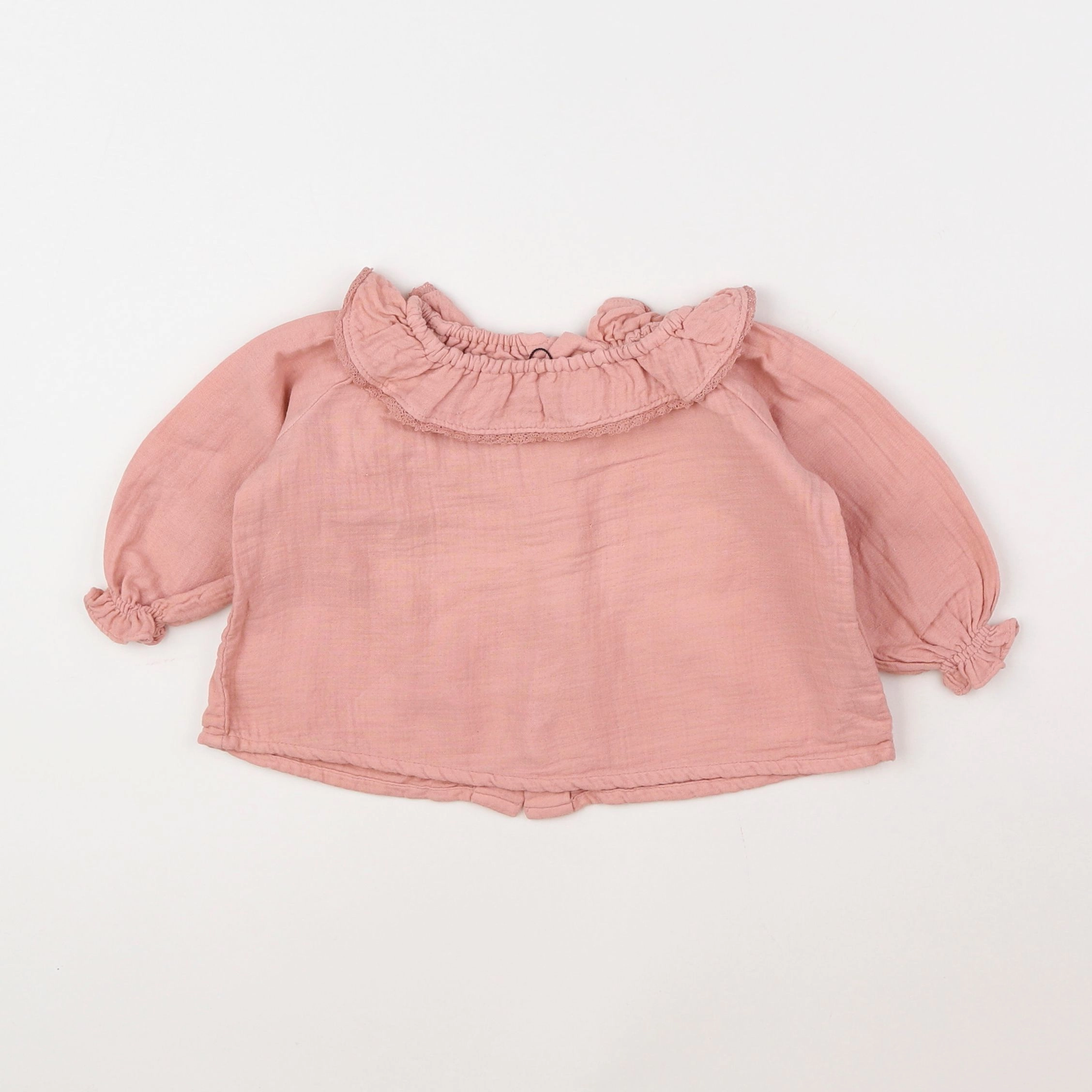 Bonton - blouse rose - 6 mois