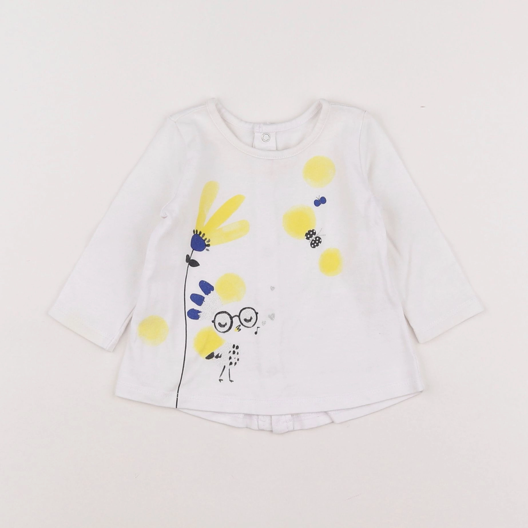 Catimini - tee-shirt blanc - 3 mois