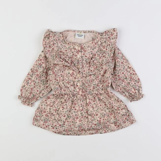 Tape à l'oeil - robe rose - 6 mois