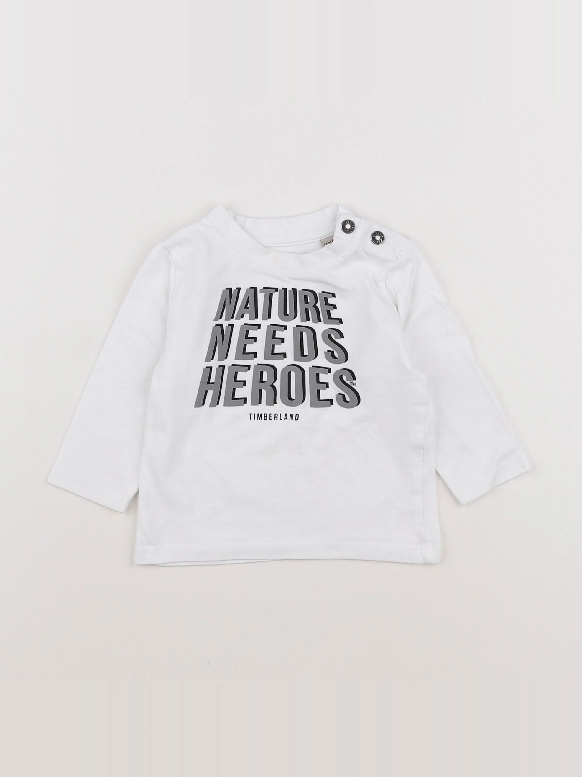 Timberland - tee-shirt blanc - 12 mois