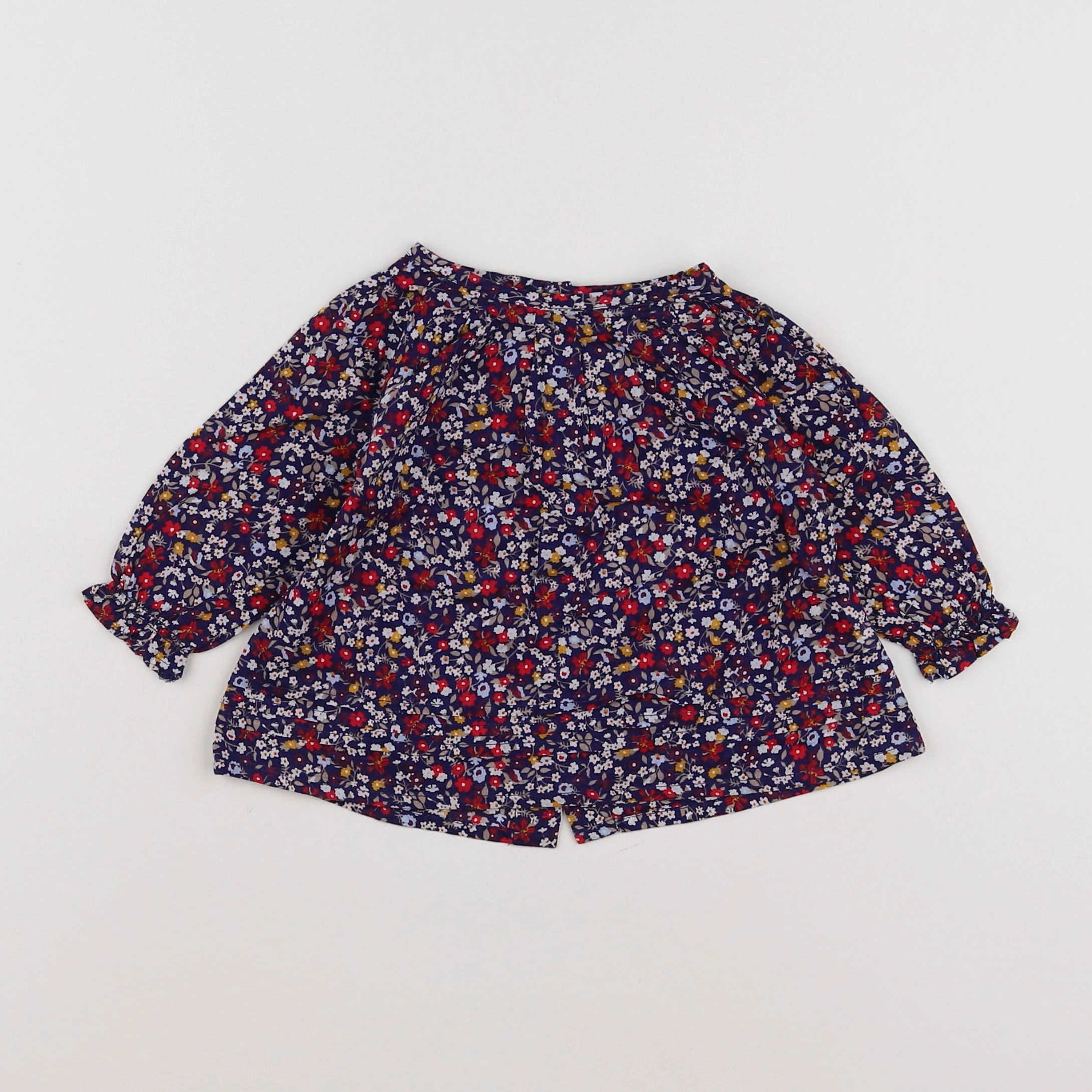 Boutchou - blouse multicolore - 6 mois