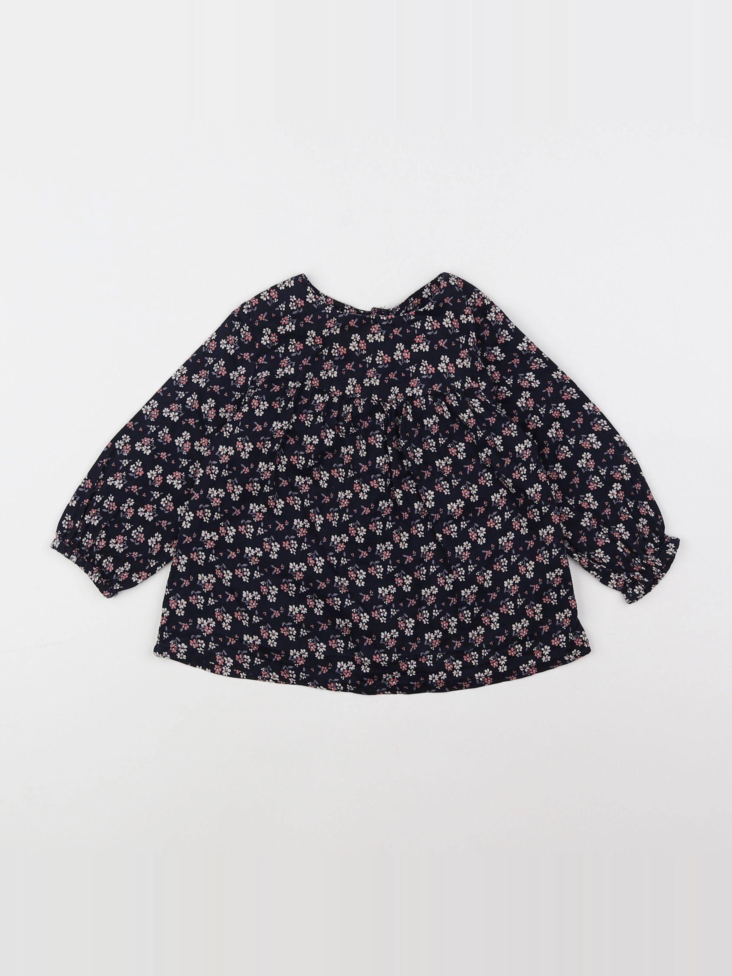 Tape à l'oeil - blouse noir, multicolore - 18 mois