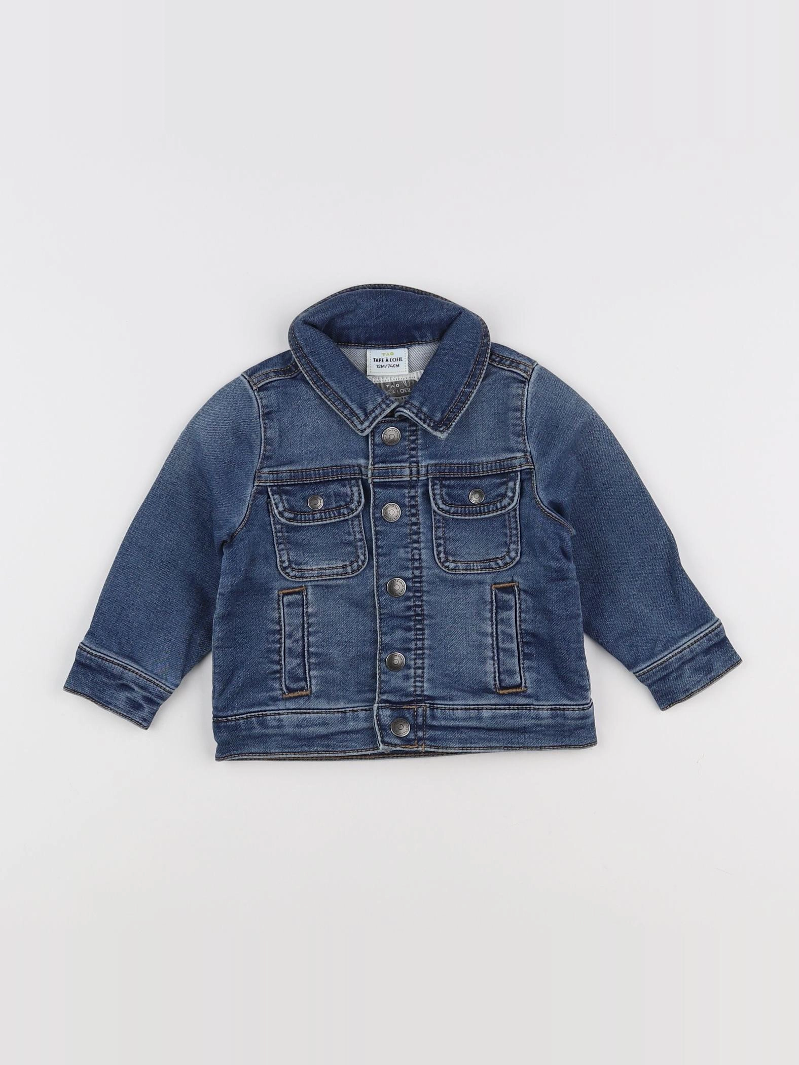 Tape à l'oeil - veste bleu - 12 mois
