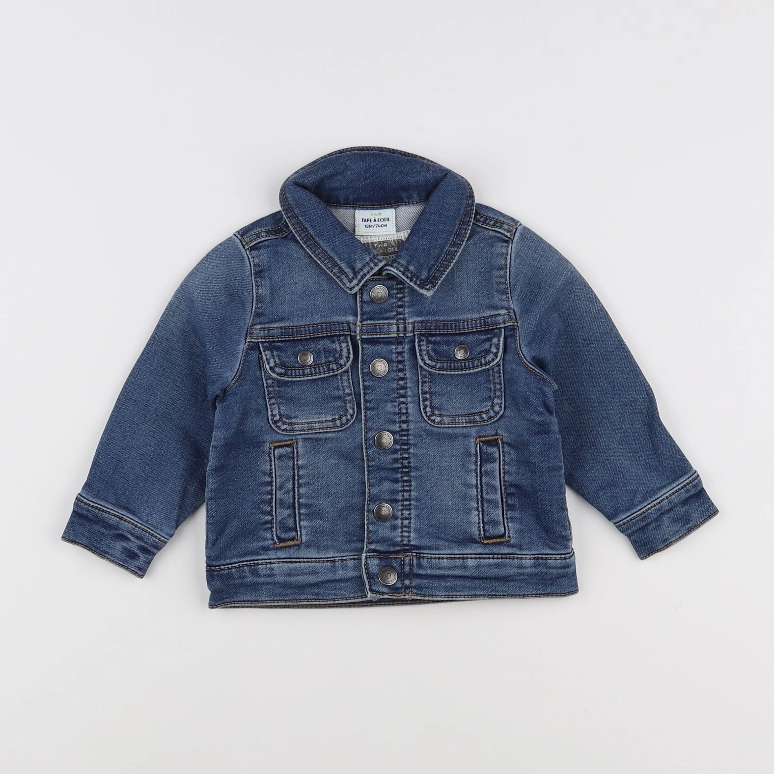 Tape à l'oeil - veste bleu - 12 mois