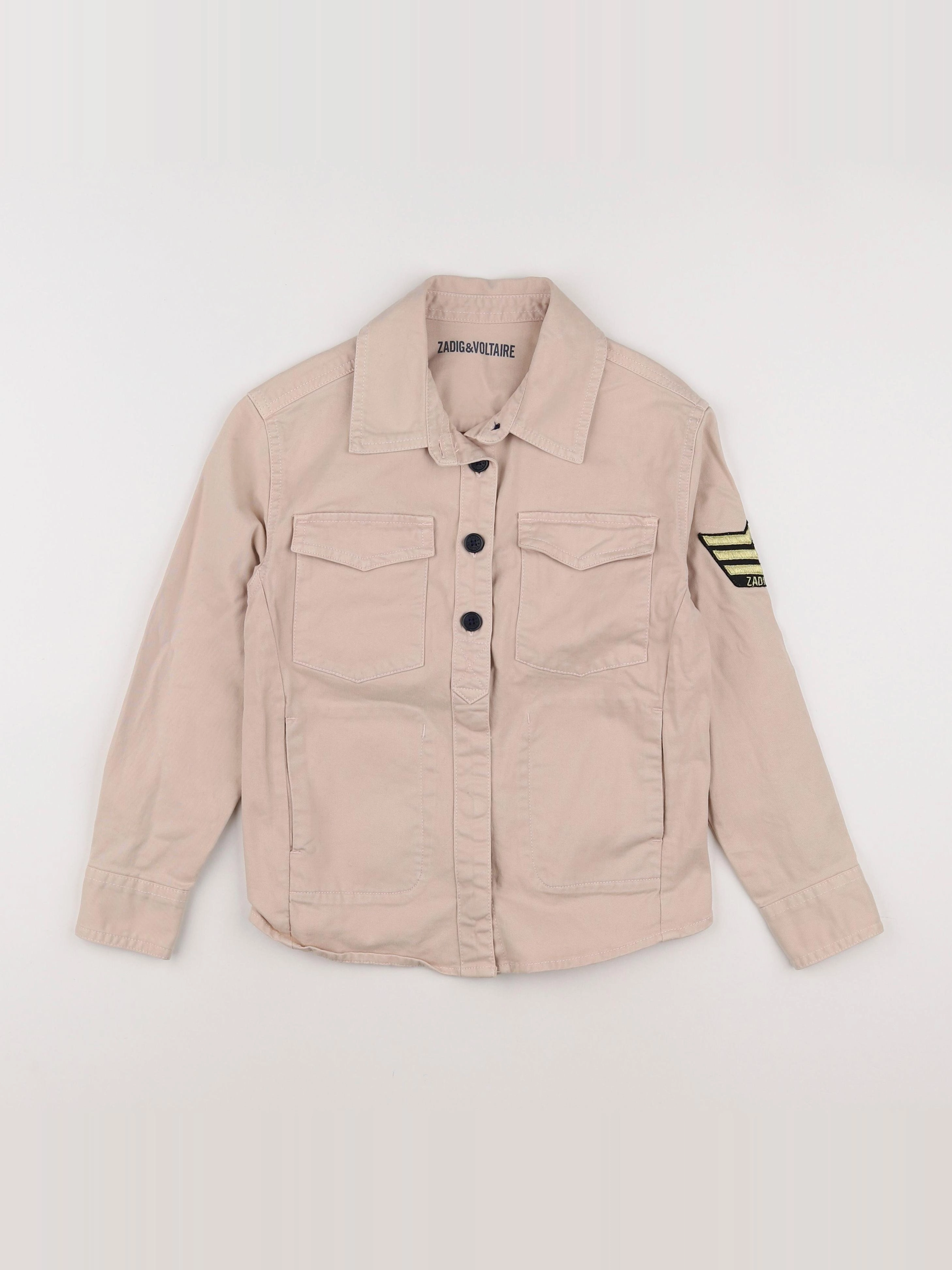 Zadig & Voltaire - veste beige - 8 ans