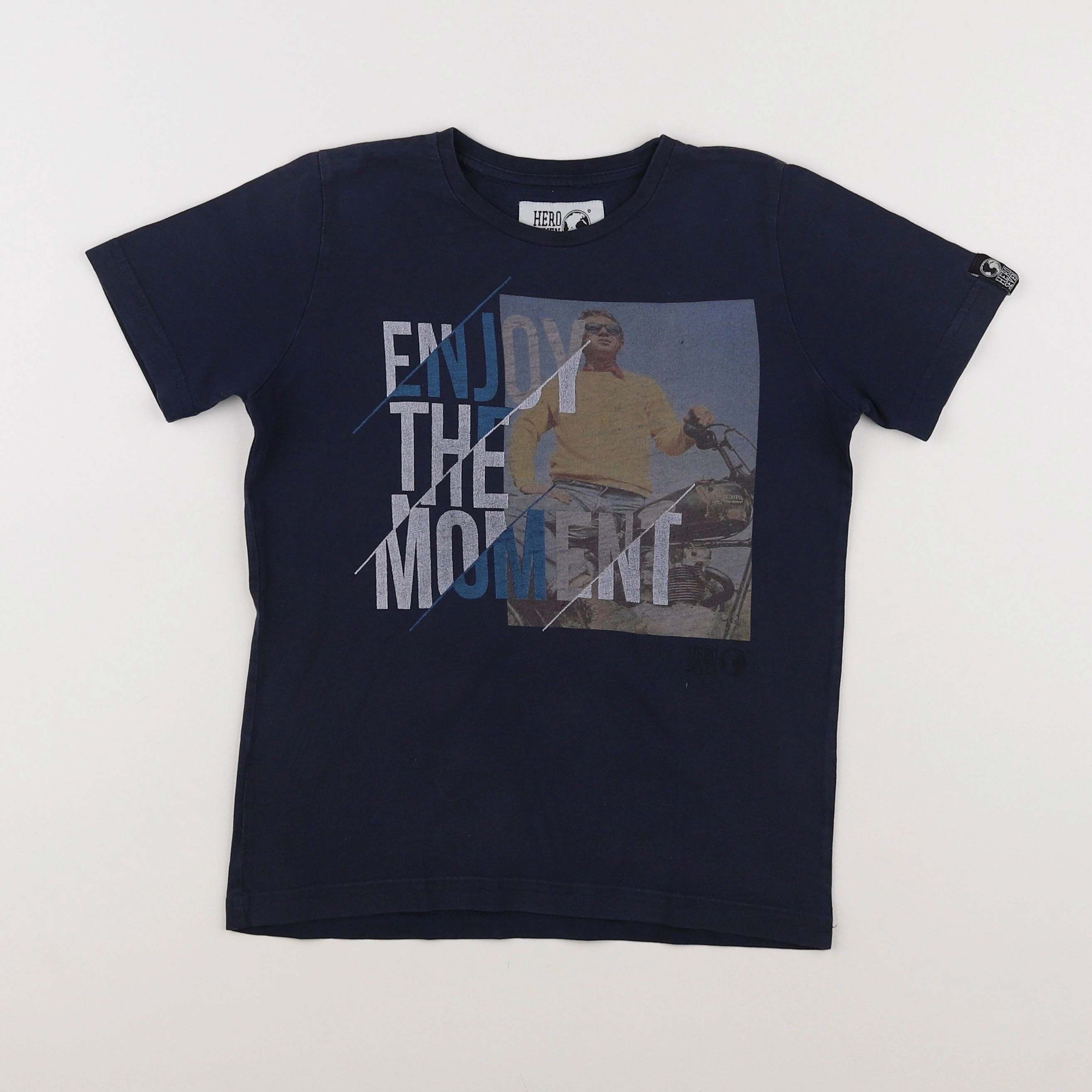 Hero Seven - tee-shirt noir, multicolore - 8 ans