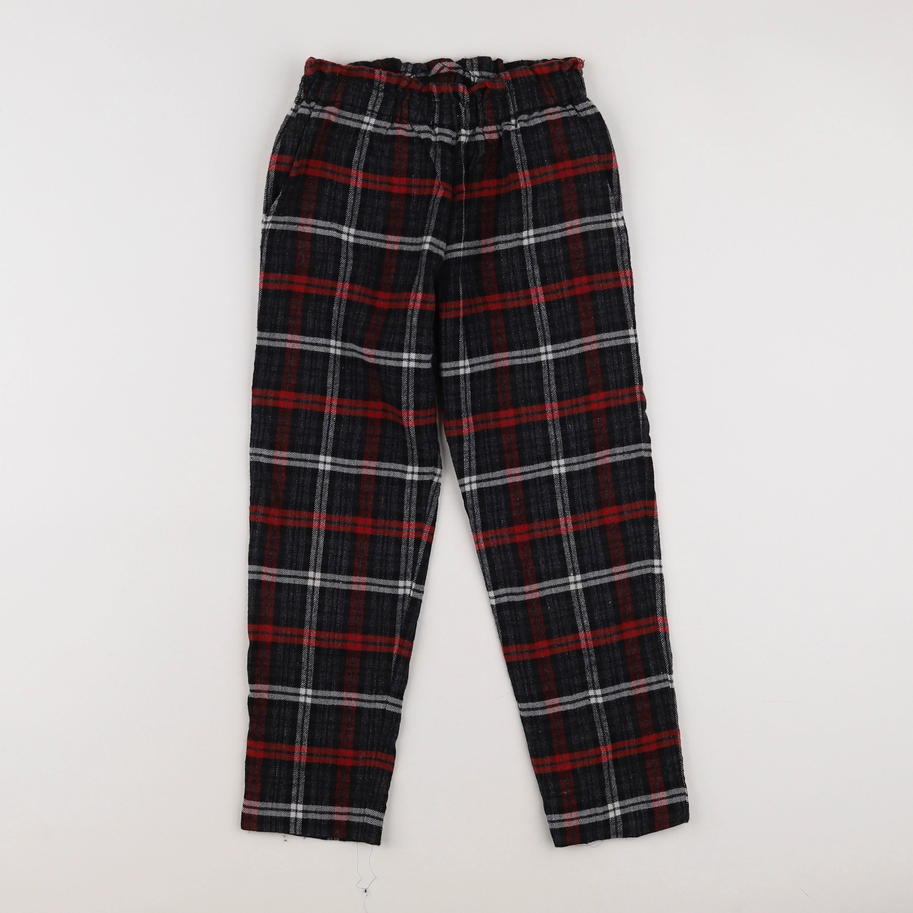 Bonpoint - pantalon rouge, gris, noir - 8 ans