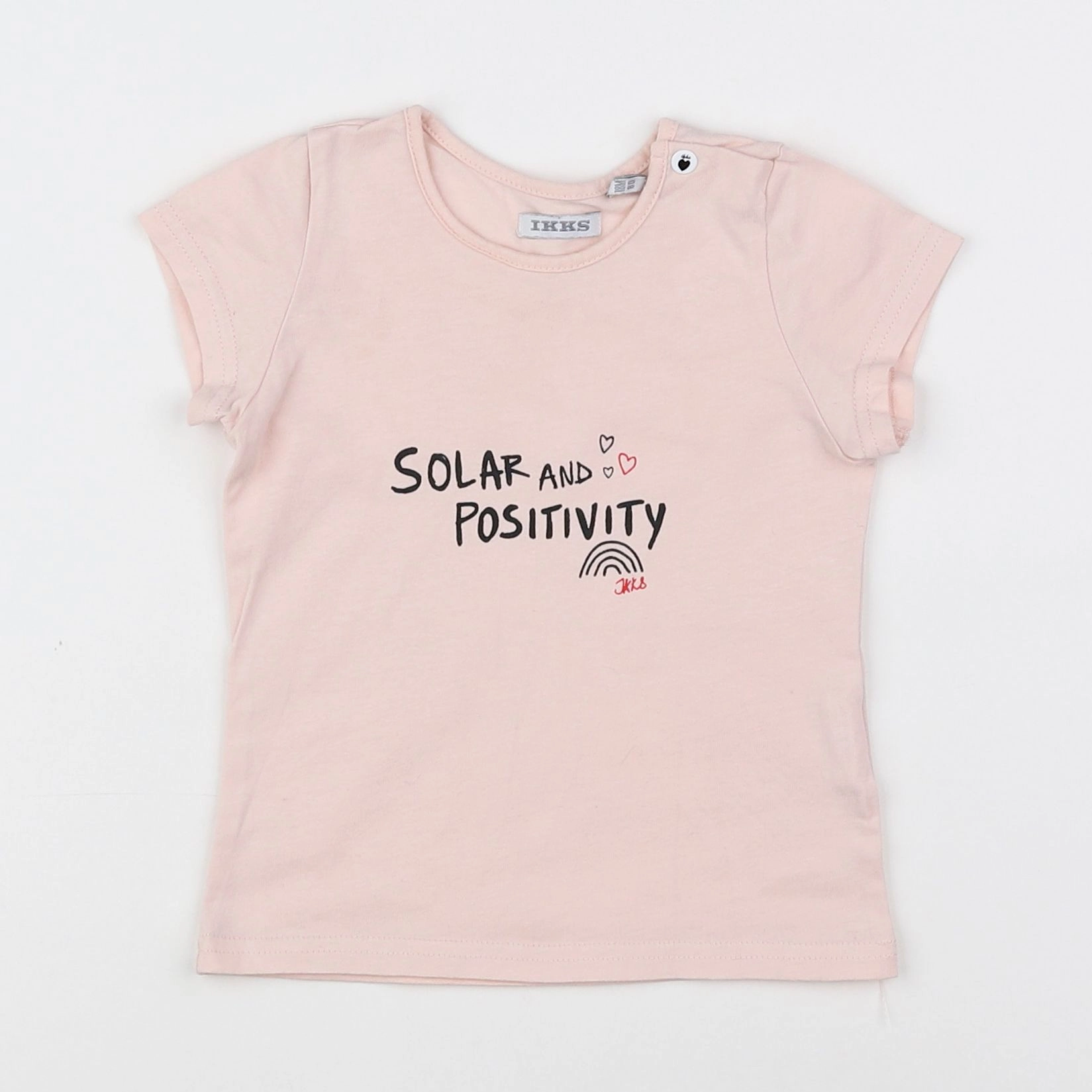 IKKS - tee-shirt rose - 18 mois