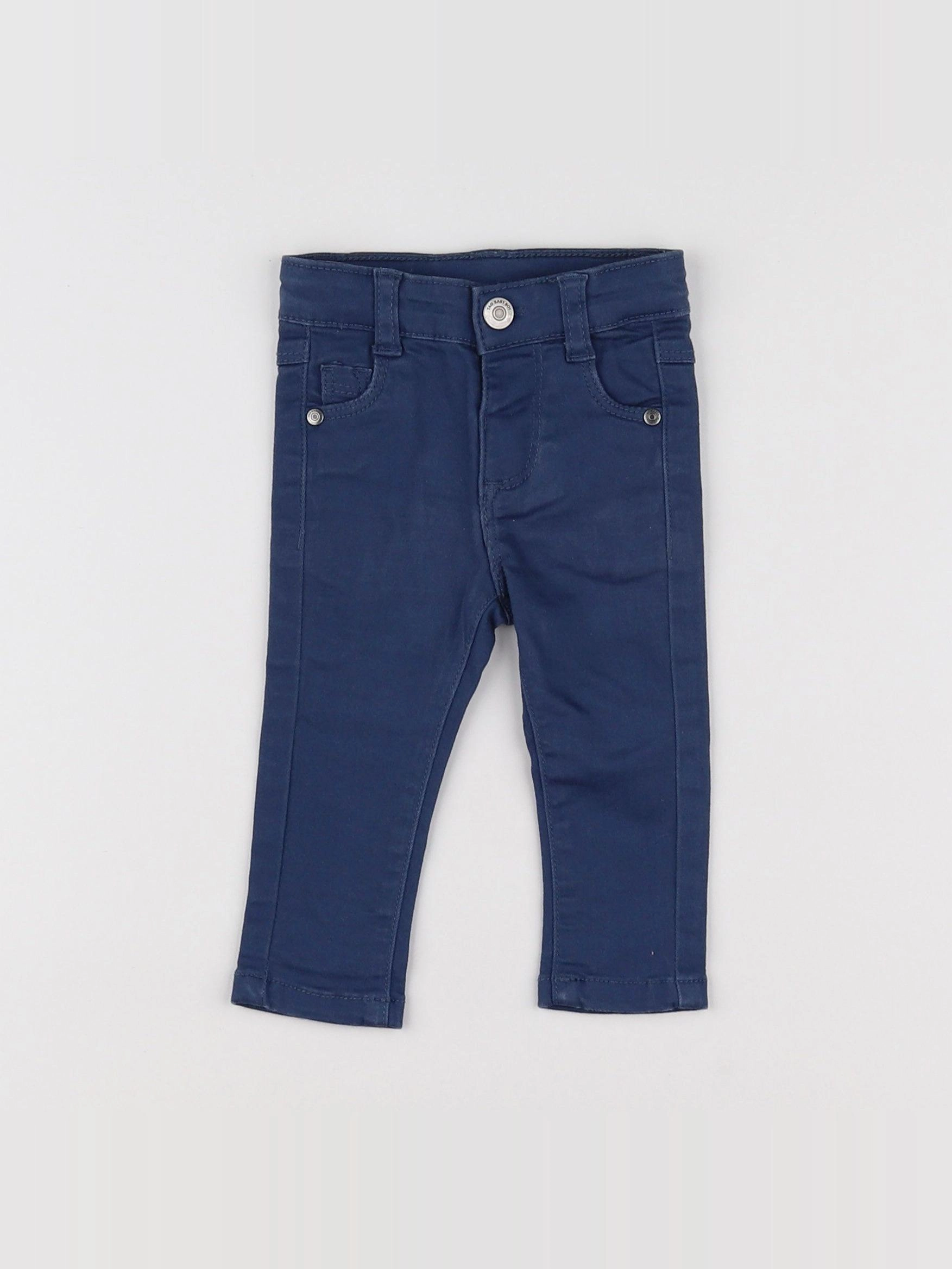 Tape à l'oeil - pantalon bleu - 3 mois