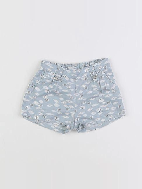 Absorba - short bleu - 12 mois