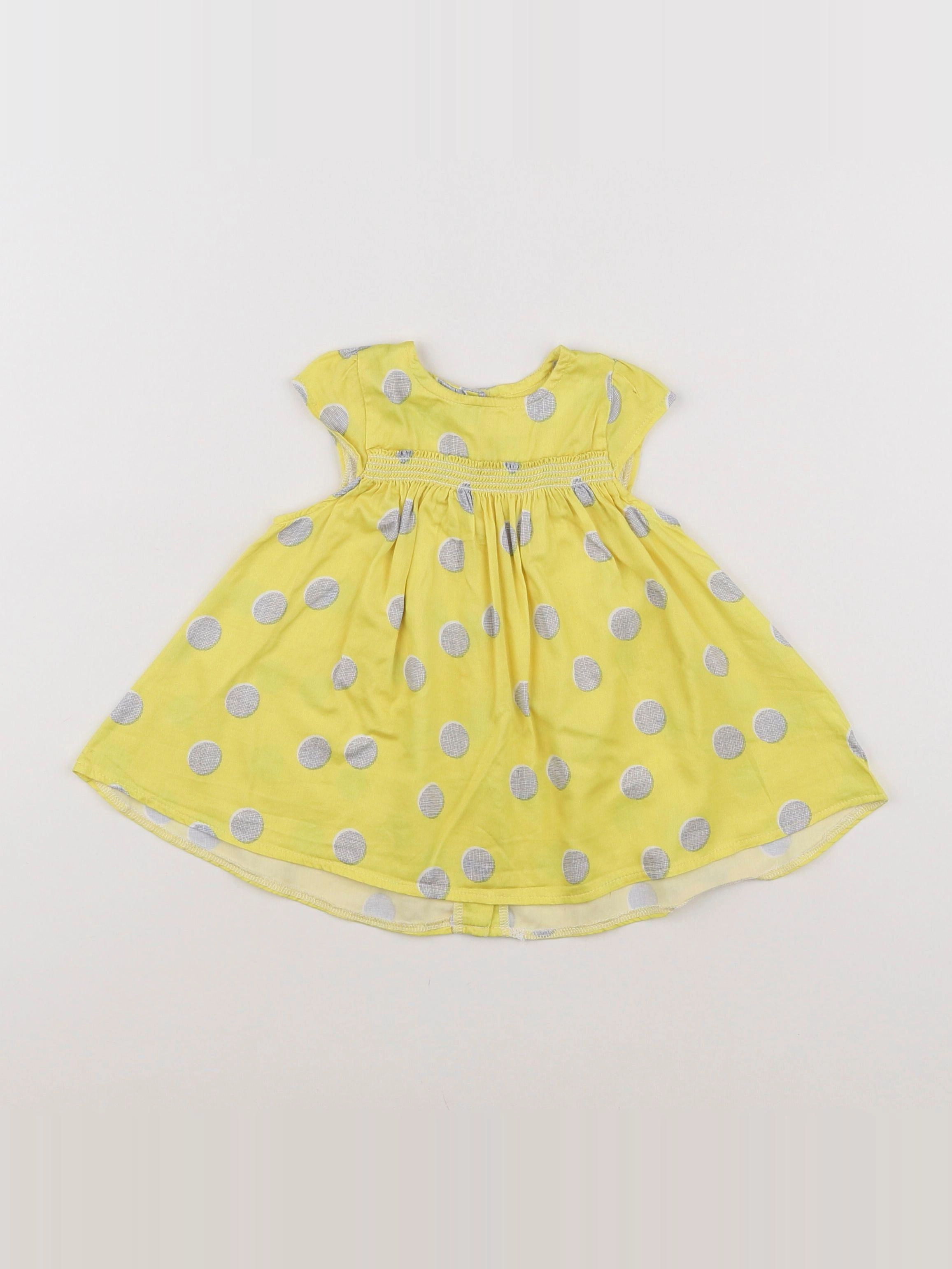 Absorba - robe jaune - 12 mois