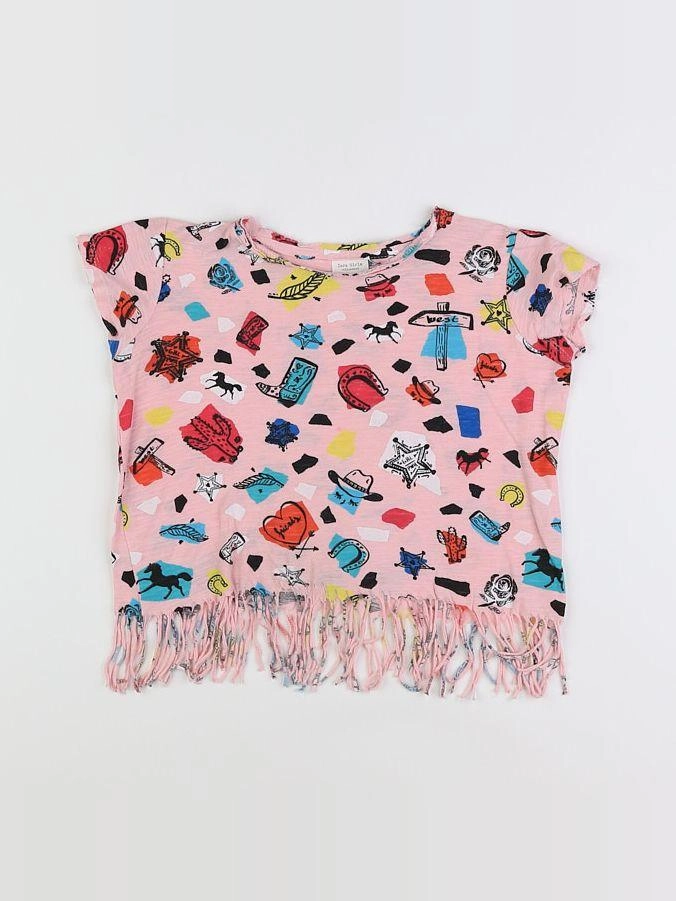 Tape à l'oeil - tee-shirt rose - 6 mois
