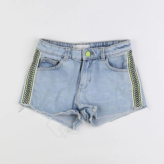 Zara - short bleu - 7 ans