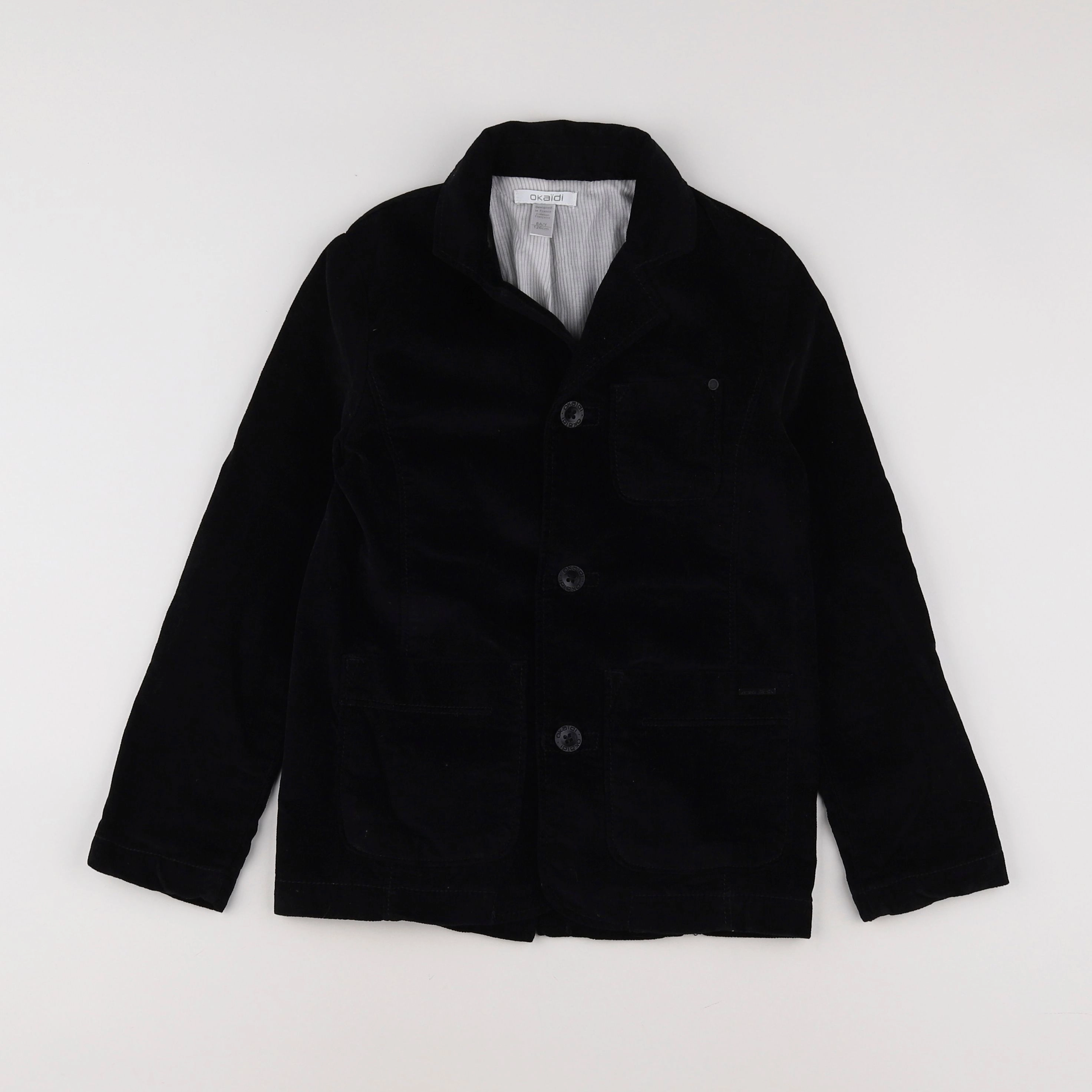 Okaidi - veste noir - 8 ans