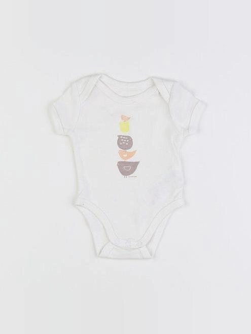 Vertbaudet - body blanc - 1 mois