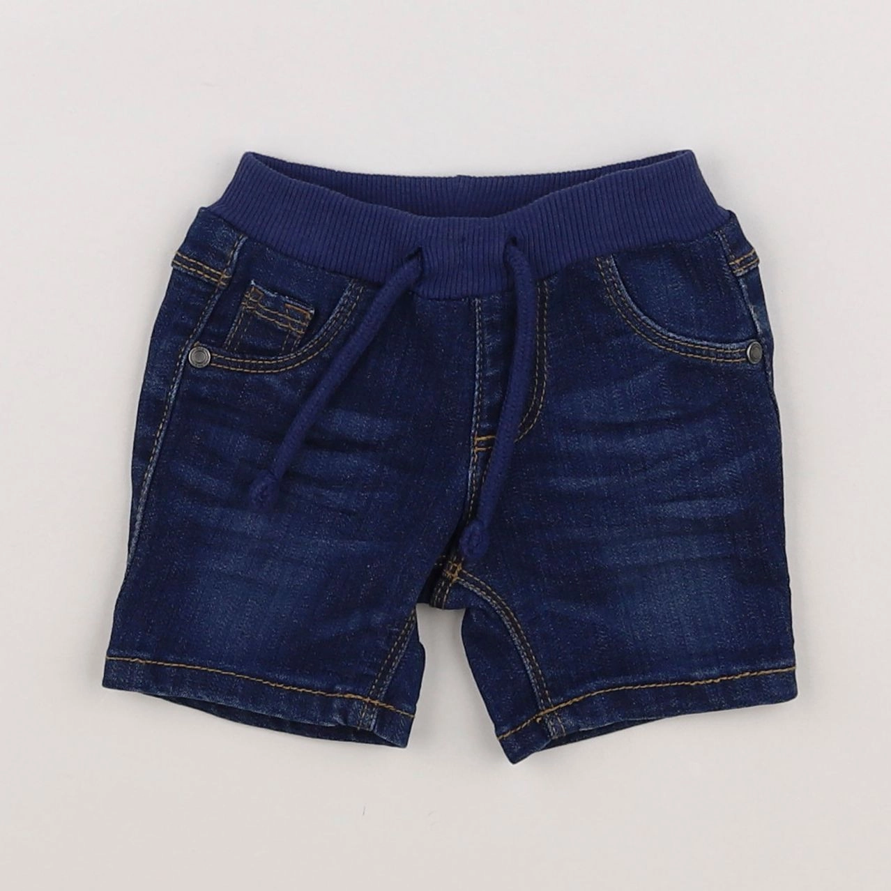 Tape à l'oeil - short bleu - 3 mois