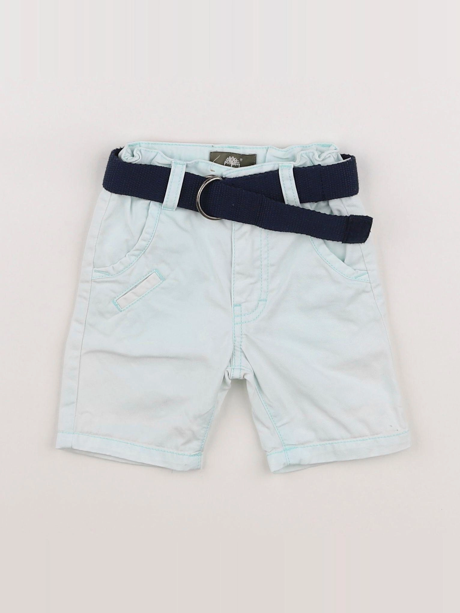 Timberland - short bleu - 6 mois