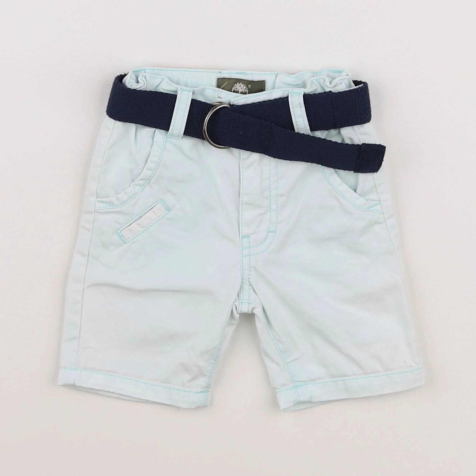 Timberland - short bleu - 6 mois