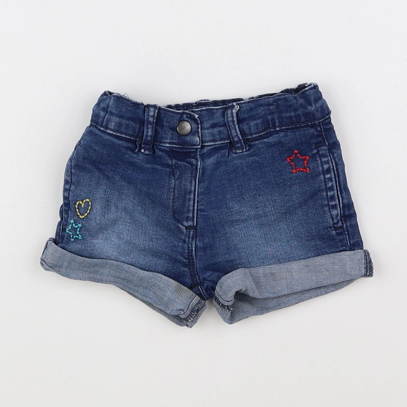Boutchou - short bleu - 18 mois