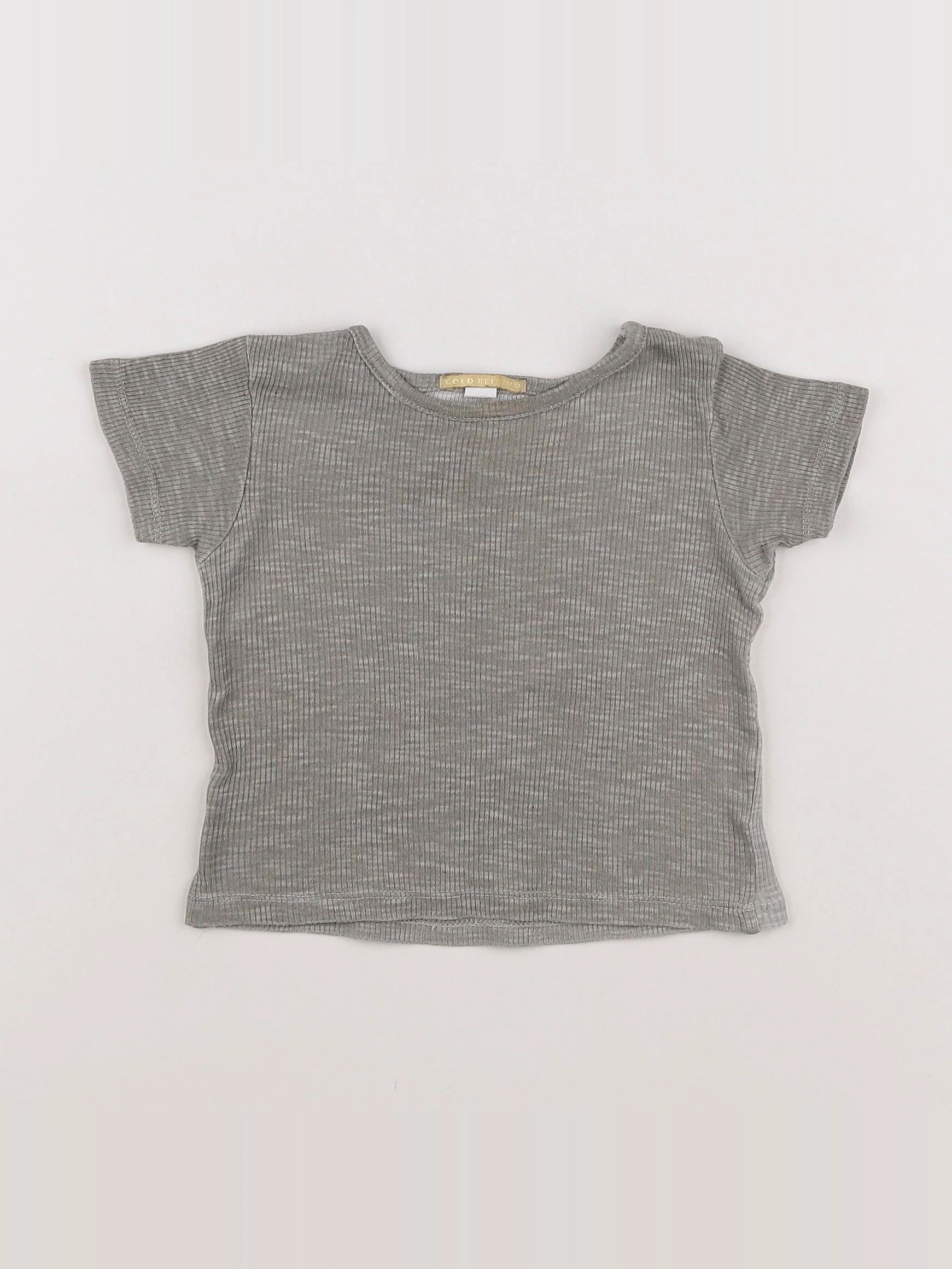 Gold Belgium - tee-shirt taupe - 9 mois
