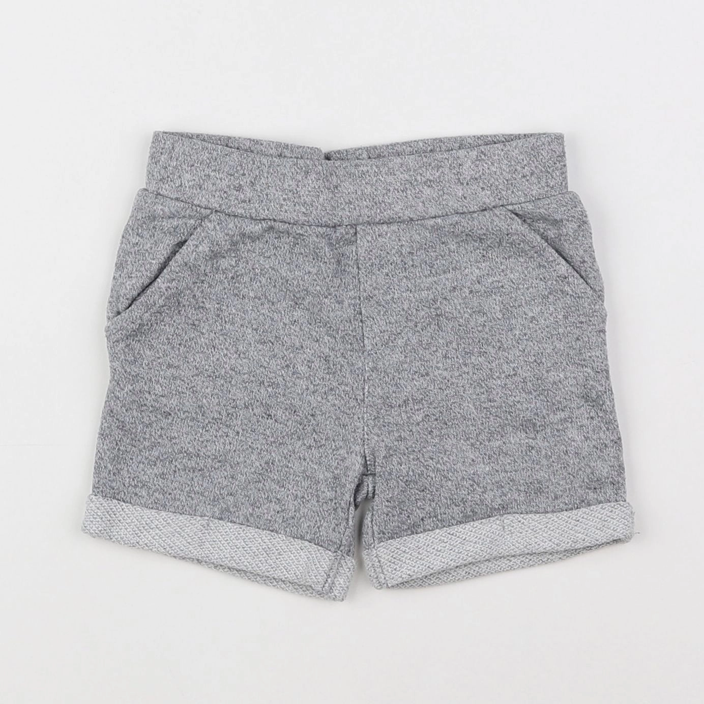 Noukie's - short gris - 9 mois