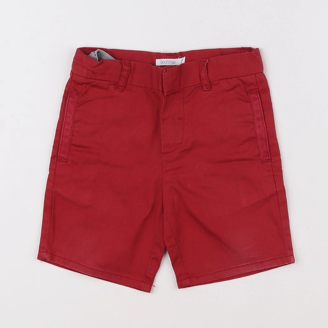 Boutchou - short rouge - 12 mois